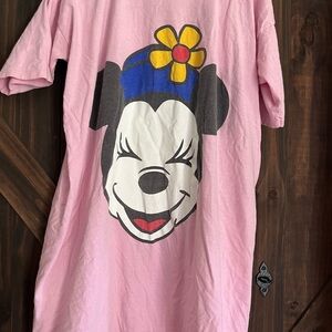Vintage Minnie Mouse Oversized Graphic Tee